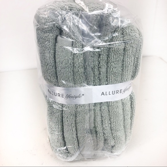 Allure Lifestyle 6 piece Embellished Towel - Picture 4 of 5